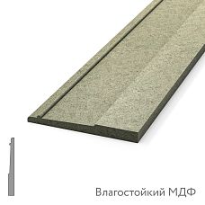 Влагостойкий плинтус PLT-M-003 из МДФ в натуральном цвете