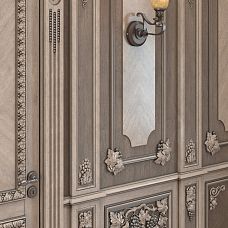 Резная накладка из полиуретана NPU-024, интерьерное фото