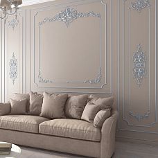 Резная накладка из полиуретана NPU-398 фото в интерьере