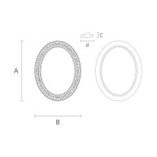 Купить Резную Раму RM-010 чертеж
