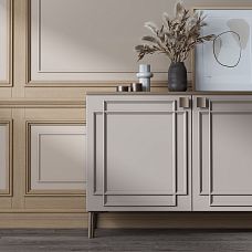Ручка мебельная Tile HL-041 деревянная для мебели, интерьерное фото