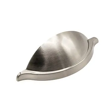 Ручка-ракушка, нержавеющая сталь, 95 мм, арт. 59364