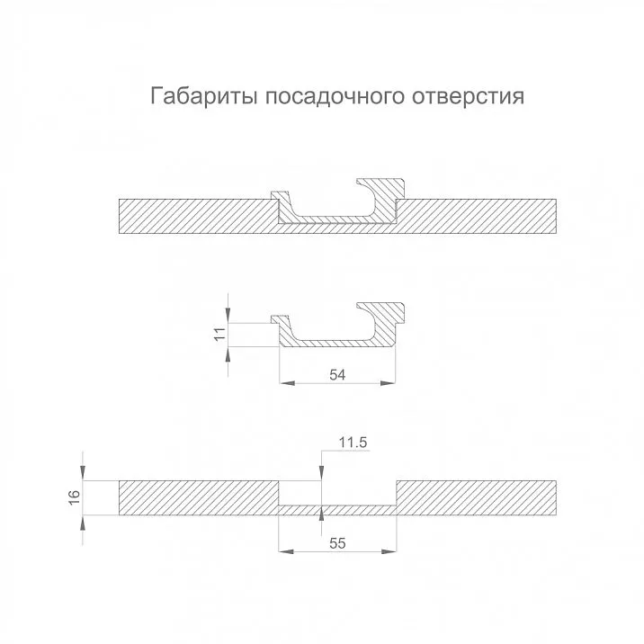 Цвета прямоугольных ручек из дерева